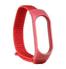 Ремінець для Xiaomi Mi Band 5 / 6 Nylon Колір Bordo 2020000330660