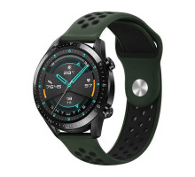 Ремінець Універс 22mm N Sport для Samsung/Amazfit/Huawei Колір Military Green/Black 2020000413981