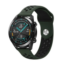 Ремінець Універс 22mm N Sport для Samsung/Amazfit/Huawei Колір Military Green/Black 2020000413981