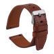 Ремешок Универс 20mm Leather strap with straight tip для Samsung/Amazfit/Huawei Колір Brown 2020000413431