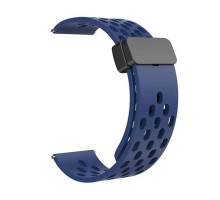 Ремешок Универс 22mm Silicone With Magnetic для Samsung/Amazfit/Huawei Колір Midnight Blue 2020000421887