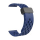 Ремешок Универс 22mm Silicone With Magnetic для Samsung/Amazfit/Huawei Колір Midnight Blue 2020000421887