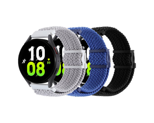 Ремешок Универс 22mm Elastic Adjustment для Samsung/Amazfit/Huawei Колір Blue 2020000423782