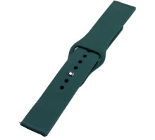 Ремешок Универс 22mm Silicone Original Button Design для Samsung/Amazfit/Huawei Колір Cyprus Green 2020000420927