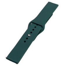 Ремешок Универс 22mm Silicone Original Button Design для Samsung/Amazfit/Huawei Колір Cyprus Green 2020000420927