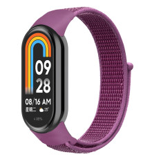 Ремінець для Xiaomi Mi Band 8 / 9 Nylon Колір Purple 2020000424338