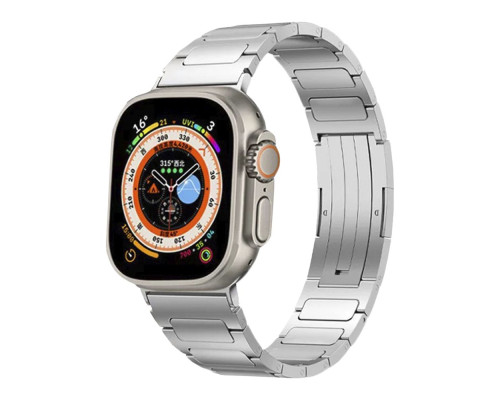 Ремінець для Apple Watch Bold Clasp 42/44/45/49 mm Колір Starlight 2020000464396 ma37196_3610682