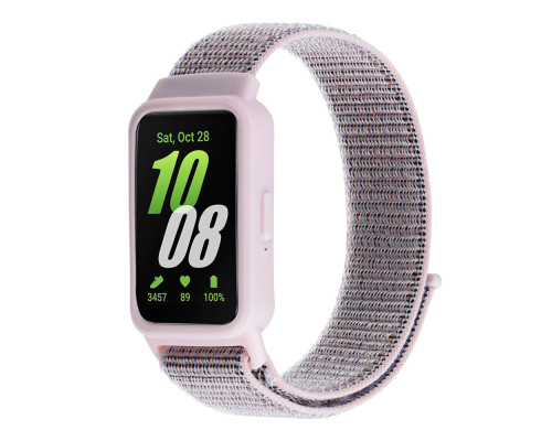 Ремінець для Samsung Galaxy Fit 3 (R390) Nylon Колір Pure Black 2020000473145 ma35304_3345785