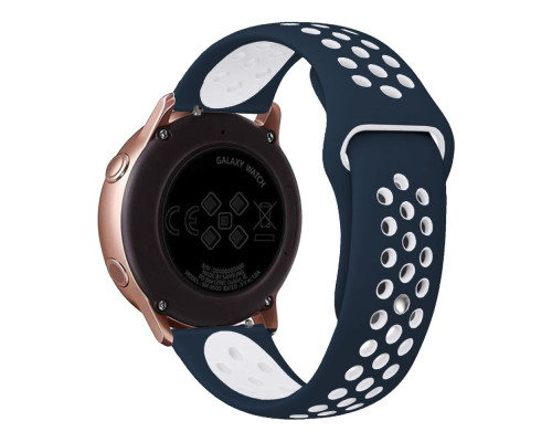 Ремінець Універс 22mm N Sport для Samsung/Amazfit/Huawei Колір Pink/White 2020000494348 ma29272_3868646