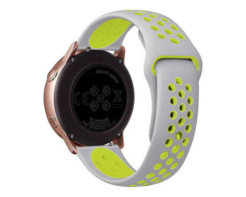 Ремінець Універс 22mm N Sport для Samsung/Amazfit/Huawei Колір Pink/White 2020000494348 ma29272_3868646