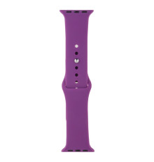 Ремінець для Apple Watch Band Silicone One-Piece Size-S 38/40/41 mm Колір 05.Lilac 2020000247364 ma11342_1820904