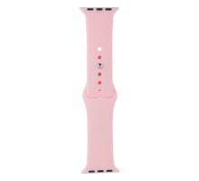 Ремінець для Apple Watch Band Silicone One-Piece Size-S 38/40/41 mm Колір 06, Light pink 2020000247333