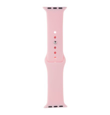 Ремінець для Apple Watch Band Silicone One-Piece Size-S 38/40/41 mm Колір 06, Light pink 2020000247333