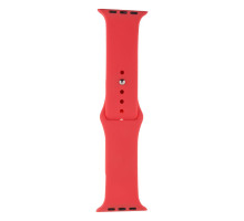 Ремінець для Apple Watch Band Silicone One-Piece Size-S 42/44/45/49 mm Колір 37, Rose red 2020000247234