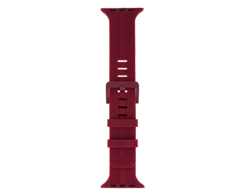 Ремінець для Apple Watch Band Silicone Shine 42/44/45/49 mm Колір Purple Red 2020000257288