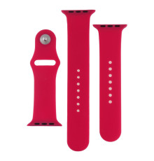 Ремінець для Apple Watch Band Silicone Two-Piece 42/44/45/49 mm Колір 48, Dragon fruit 2020000268031