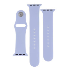 Ремінець для Apple Watch Band Silicone Two-Piece 38/40/41 mm Колір 39, Elegant purple 2020000267744