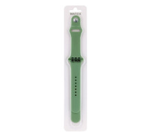 Ремінець для Apple Watch Band Silicone Two-Piece 42/44/45/49 mm Колір 35, Dark Olive 2020000018629