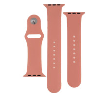 Ремінець для Apple Watch Band Silicone Two-Piece 42/44/45/49 mm Колір 27, Flamingo 2020000268086