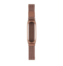 Ремінець для Xiaomi Mi Band 3 / 4 / 5 / 6 Milanese Loop Колір Розовый 2020000295471