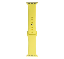 Ремінець для Apple Watch Band Silicone One-Piece Size-S 38/40/41 mm Колір 51, Mellow yellow 2020000277538