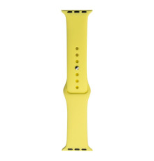 Ремінець для Apple Watch Band Silicone One-Piece Size-S 38/40/41 mm Колір 51, Mellow yellow 2020000277538