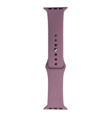 Ремінець для Apple Watch Band Silicone One-Piece Size-S 42/44/45/49 mm Колір 05, Lilac 2020000088714