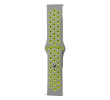 Ремінець Універс 22mm N Sport для Samsung/Amazfit/Huawei Колір Gray/Light Green 2020000420507