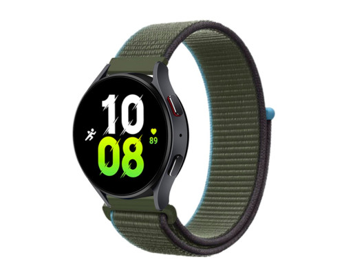 Ремешок Универс 22mm Nylon для Samsung/Amazfit/Huawei Колір Black 2020000330493