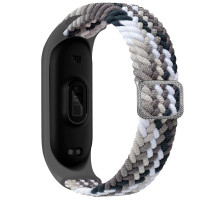 Ремешок для Xiaomi Mi Band 3 / 4 / 5 / 6 / 7 Elastic adjustment Колір Colorful Grey 2020000424635