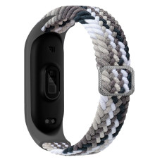 Ремешок для Xiaomi Mi Band 3 / 4 / 5 / 6 / 7 Elastic adjustment Колір Colorful Grey 2020000424635