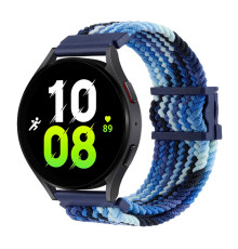 Ремешок Универс 22mm Elastic Adjustment для Samsung/Amazfit/Huawei Колір Colorful Blue 2020000423836