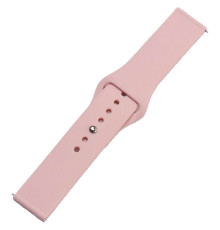 Ремешок Универс 20mm Silicone Original Button Design для Samsung/Amazfit/Huawei Колір Pink 2020000420996