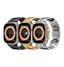 Ремінець для Apple Watch Metallic Chain 42/44/45/49 mm Колір Titanium Gray 2020000464273 ma37194_3610673