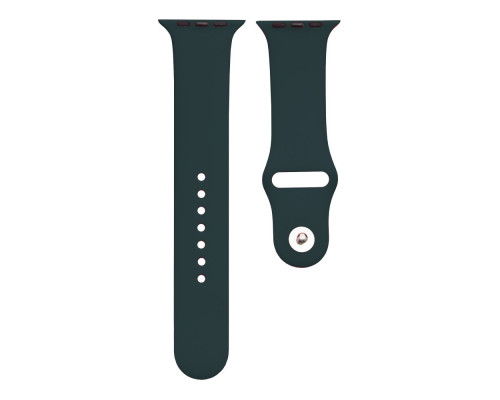 Ремінець для Apple Watch Band Silicone One-Piece Size-L 42/44/45/49 mm Колір 54.Atrovirens 2020000469407 ma26244_3665319