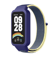 Ремінець для Xiaomi Mi Band 9 Active Nylon Колір Blue Yellow 2020000473015 ma37232_3667306