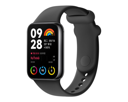 Ремінець для Xiaomi Mi Band 8 Pro/Mi Band 9 Pro/Redmi Watch 4 Silicone Колір Orange 2020000473244 ma35301_3345758