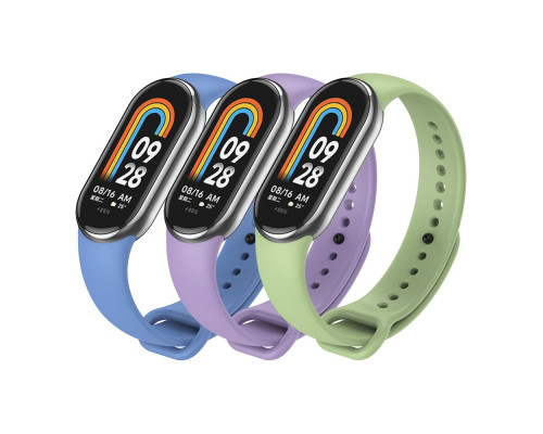 Ремінець для Xiaomi Mi Band 8/9/10 Original Design Колір Lavander purple 2020000473527 ma32356_3667332