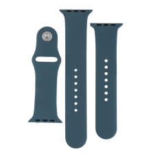 Ремінець для Apple Watch Band Silicone Two-Piece 38/40/41 mm Мята упаковка Колір Granny Grey 2020000462552 ma33987_3325193