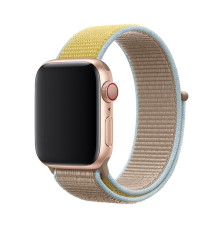 Ремінець для Apple Watch Nylon 42/44/45/49 mm Колір Camel 2020000477921 ma37189_3610645