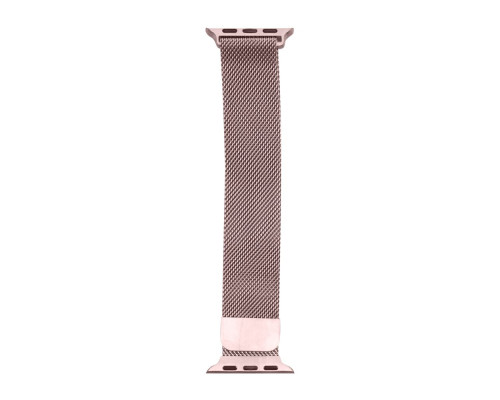 Ремінець для Apple Watch Milanese loop 38/40/41 mm Колір Barbie Pink 2020000056324