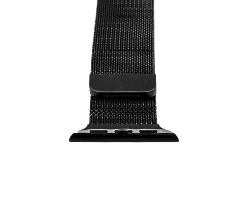 Ремінець для Apple Watch Milanese loop 38/40/41 mm Black Колір Чорний 2000000571522