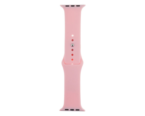 Ремінець для Apple Watch Band Silicone One-Piece Size-S 42/44/45/49 mm Колір 38, Shiny pink 2020000146414