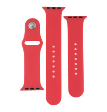 Ремінець для Apple Watch Band Silicone Two-Piece 38/40/41 mm Колір 37, Rose red 2020000267768