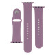 Ремінець для Apple Watch Band Silicone Two-Piece 42/44/45/49 mm Колір 68, Blackcurrant 2020000268017