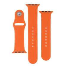 Ремінець для Apple Watch Band Silicone Two-Piece 38/40/41 mm Колір 02, Apricot 2020000267966