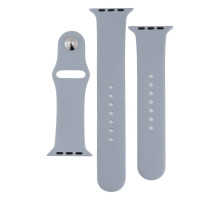 Ремінець для Apple Watch Band Silicone Two-Piece 42/44/45/49 mm Колір 26, Mist blue 2020000268154