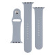 Ремінець для Apple Watch Band Silicone Two-Piece 42/44/45/49 mm Колір 26, Mist blue