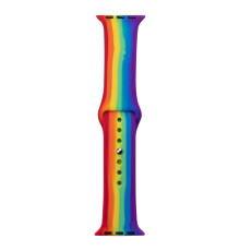 Ремінець для Apple Watch Band Silicone One-Piece Size-S 38/40/41 mm Колір Rainbow 2020000247371