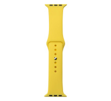 Ремінець для Apple Watch Band Silicone One-Piece Size-S 42/44/45/49 mm Колір 04, Yellow 2020000088721